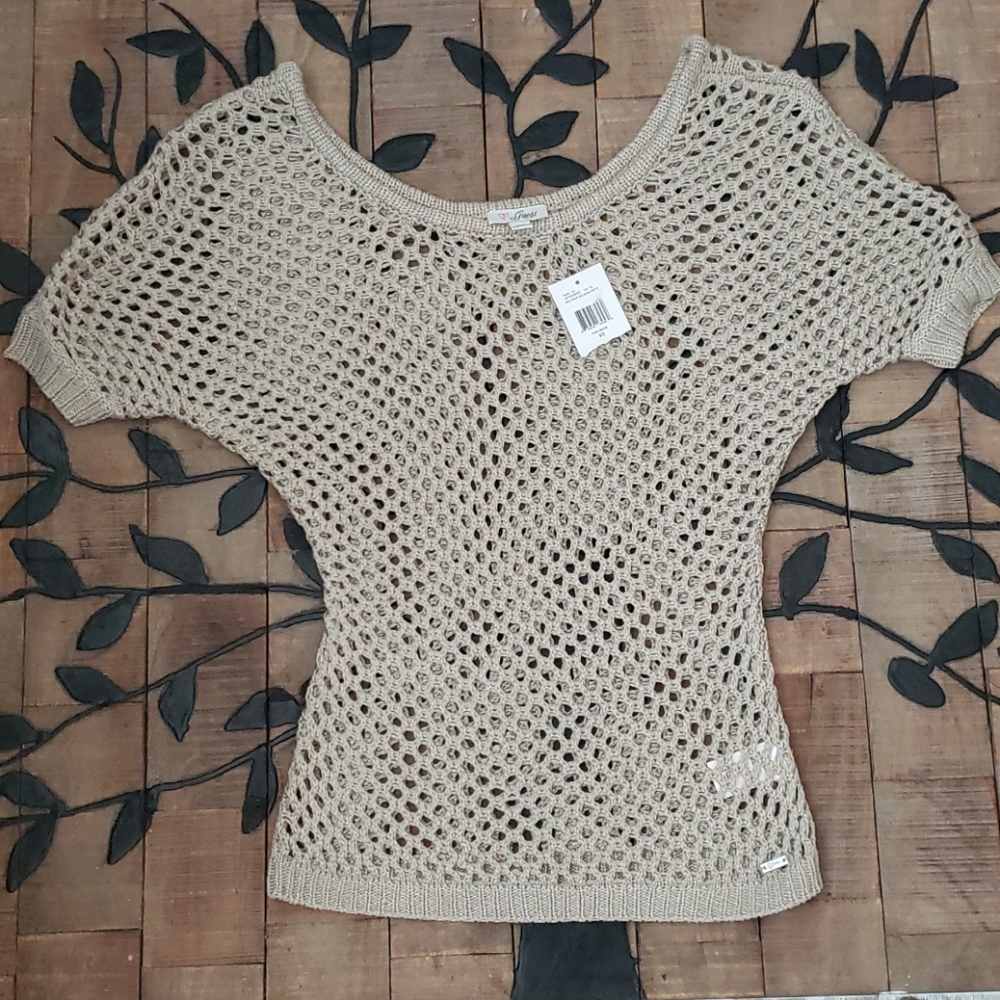 Guess Dolman knit Sweater NWT XSmall